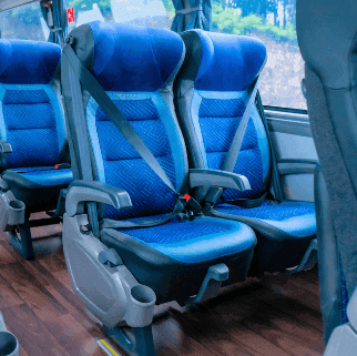 Interior do ônibus